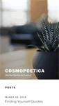 Mobile Screenshot of cosmopoetica.com